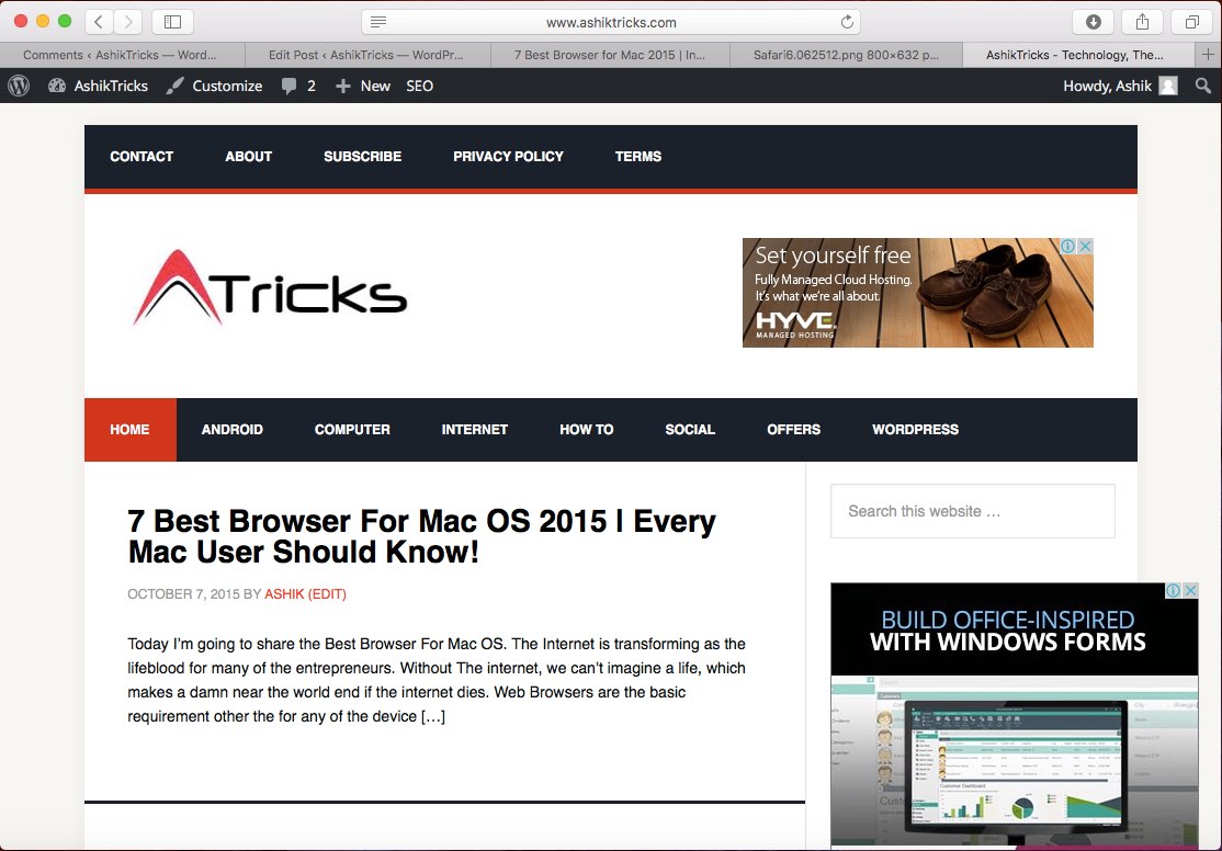 Internet Browsers For Mac